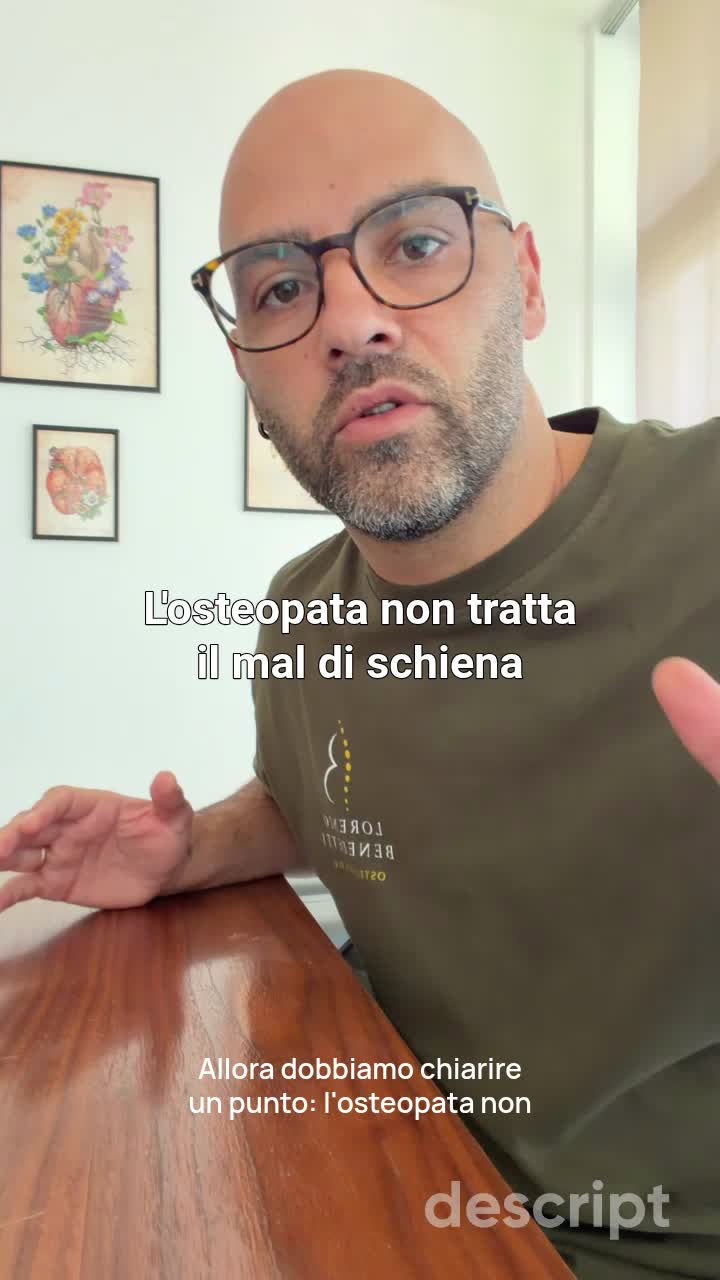 Lorenzo Benedetti nel Reel sul ragionamento clinico